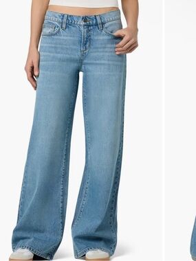 NWT Joe's Women’s Low Rise Wide Leg denim Jeans Hanoi size 27